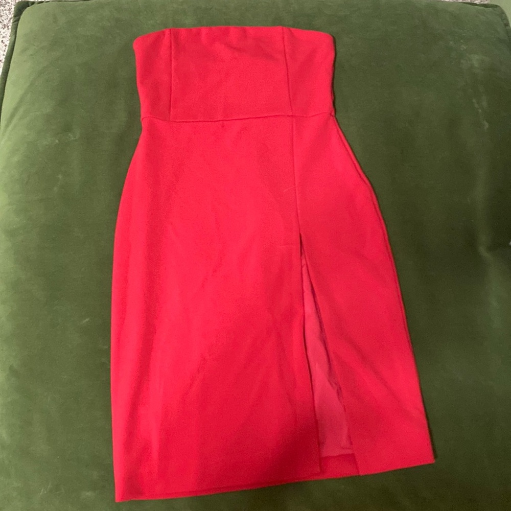 Meshki 90’s Mini Dress-Red